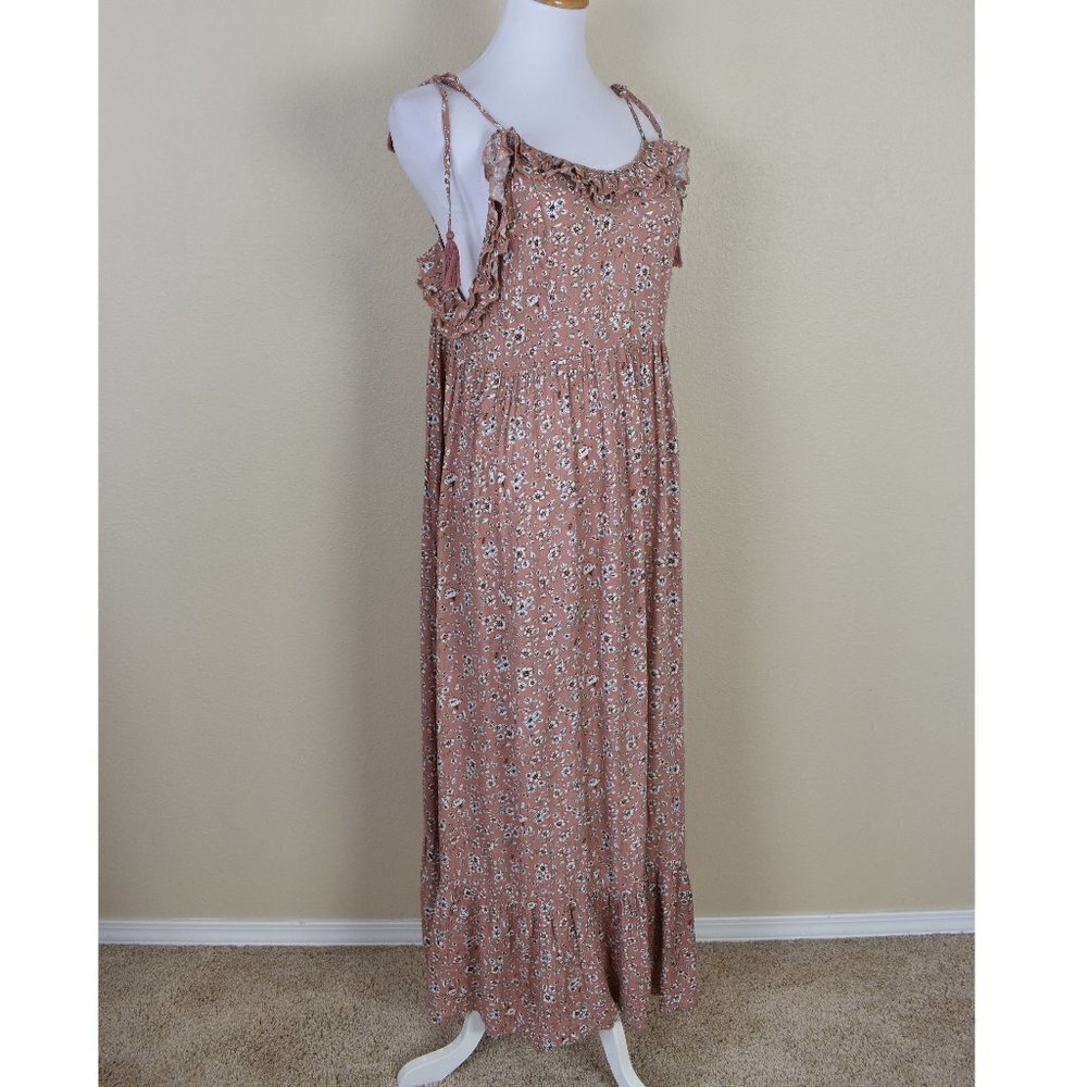 Storia Mauve Floral Maxi Dress NEW - Picture 5 of 8